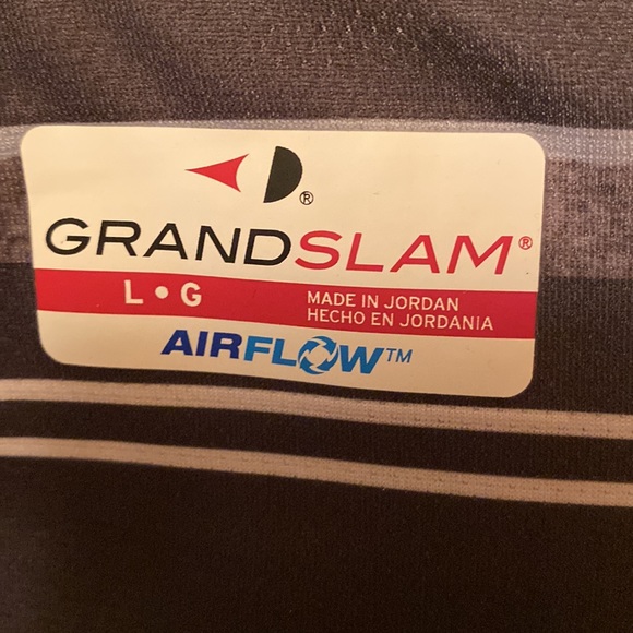 Mens Grandslam polo shirt, size LG - Picture 3 of 4